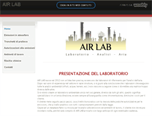 Tablet Screenshot of air-lab.net